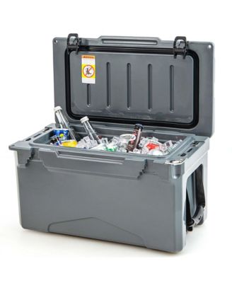 25 QT Portable Cooler Rotomolded Ice Chest Insulated Ice Box