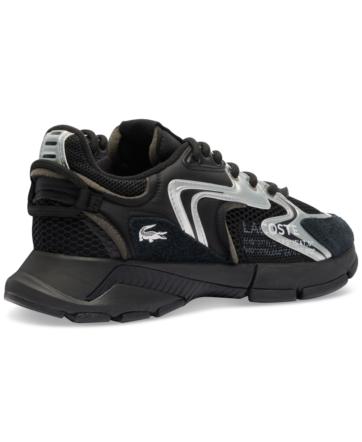 Lacoste Men's L003 Neo Lace-Up Sneakers - 312 Black/white