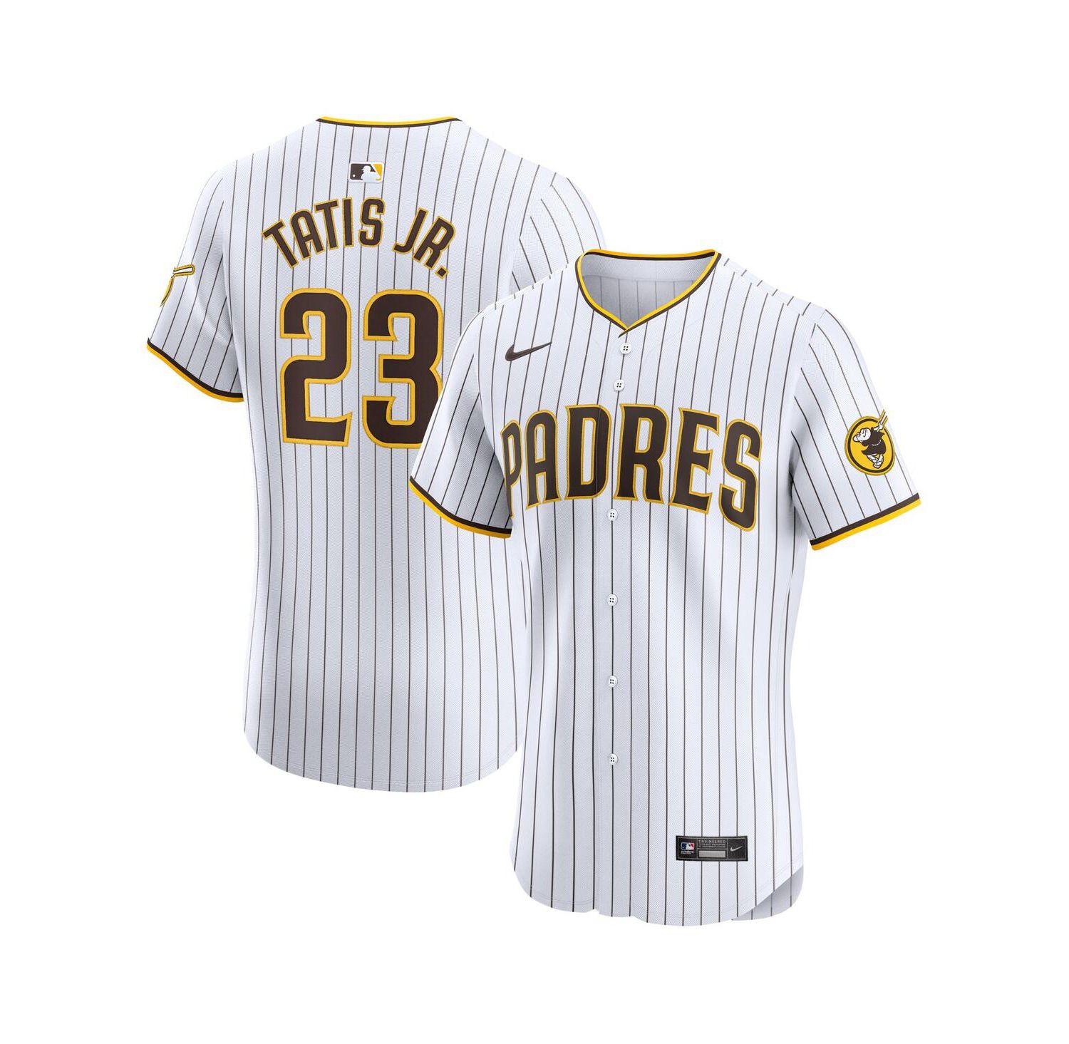 Men's Fernando Tatis Jr. White San Diego Padres Home Elite Jersey