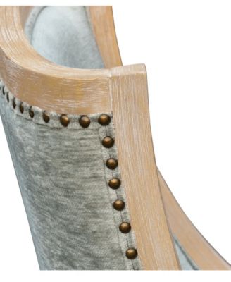 Elmcrest 24"W Upholstered Dining Chair with Nailhead Trim