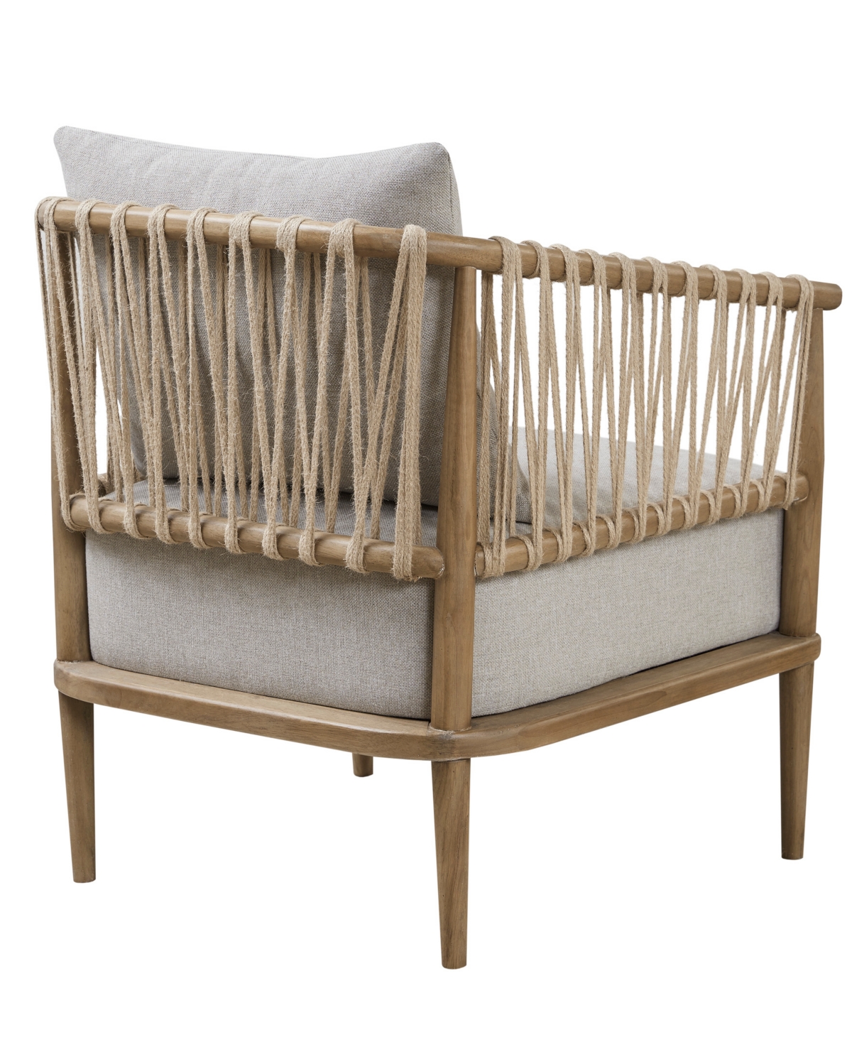 Madison Park Odessa Accent Arm Chair In Natural
