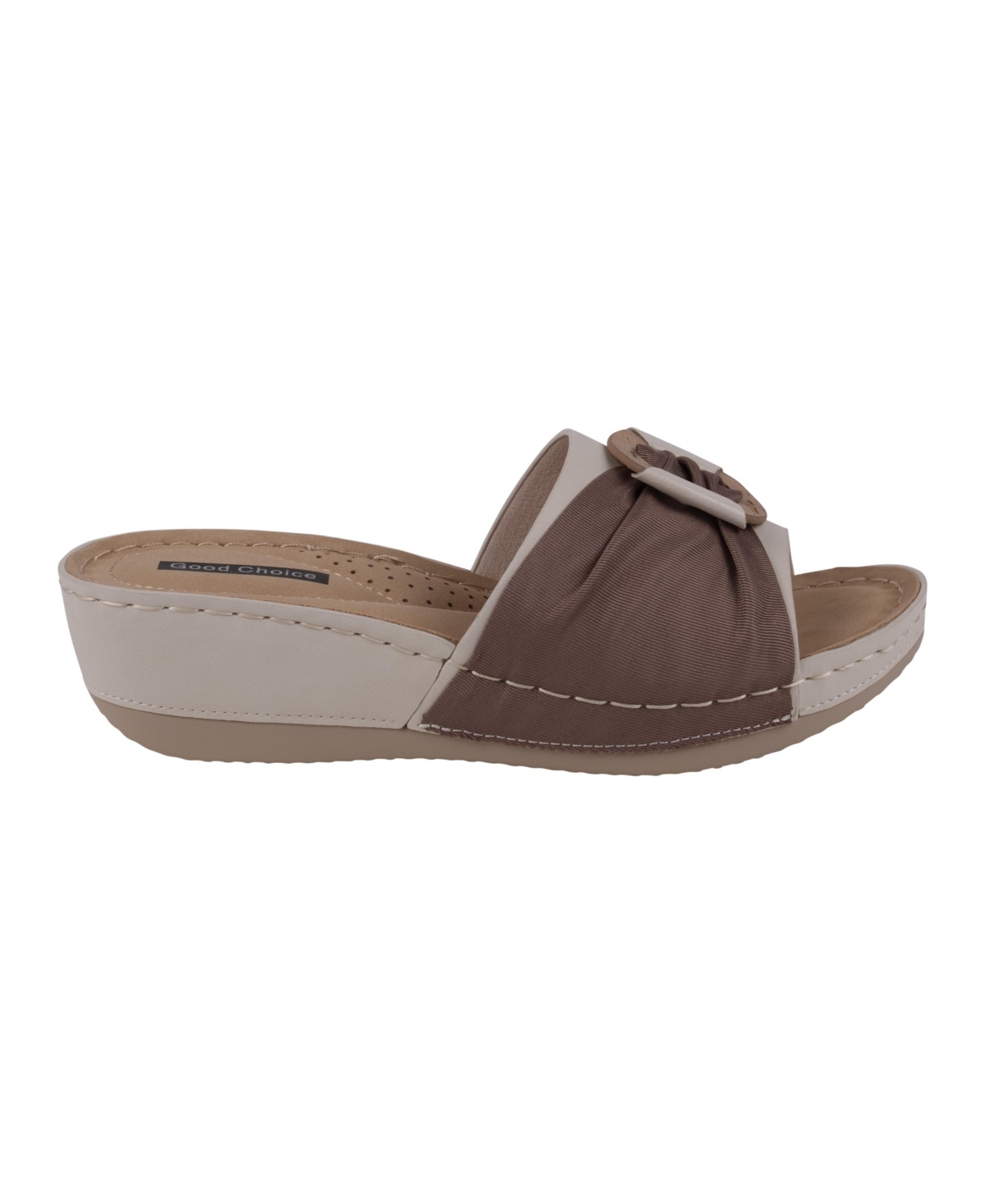 Gc Shoes Women's Ellen Comfort Slip On Wedge Sandals