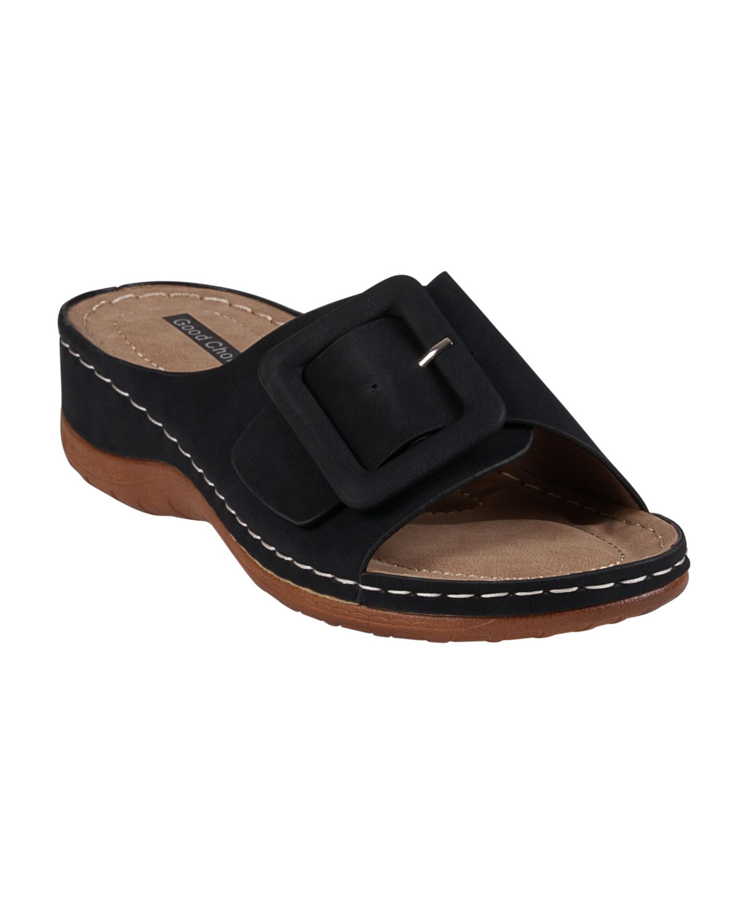Women's Hamden Buckle Comfort Wedge Sandals