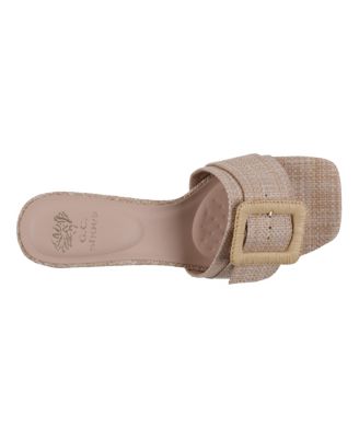 Women's Britta Buckle Block Heel Dress Sandals