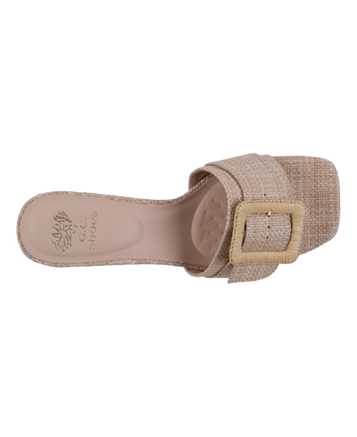 Gc Shoes Women's Britta Buckle Block Heel Dress Sandals