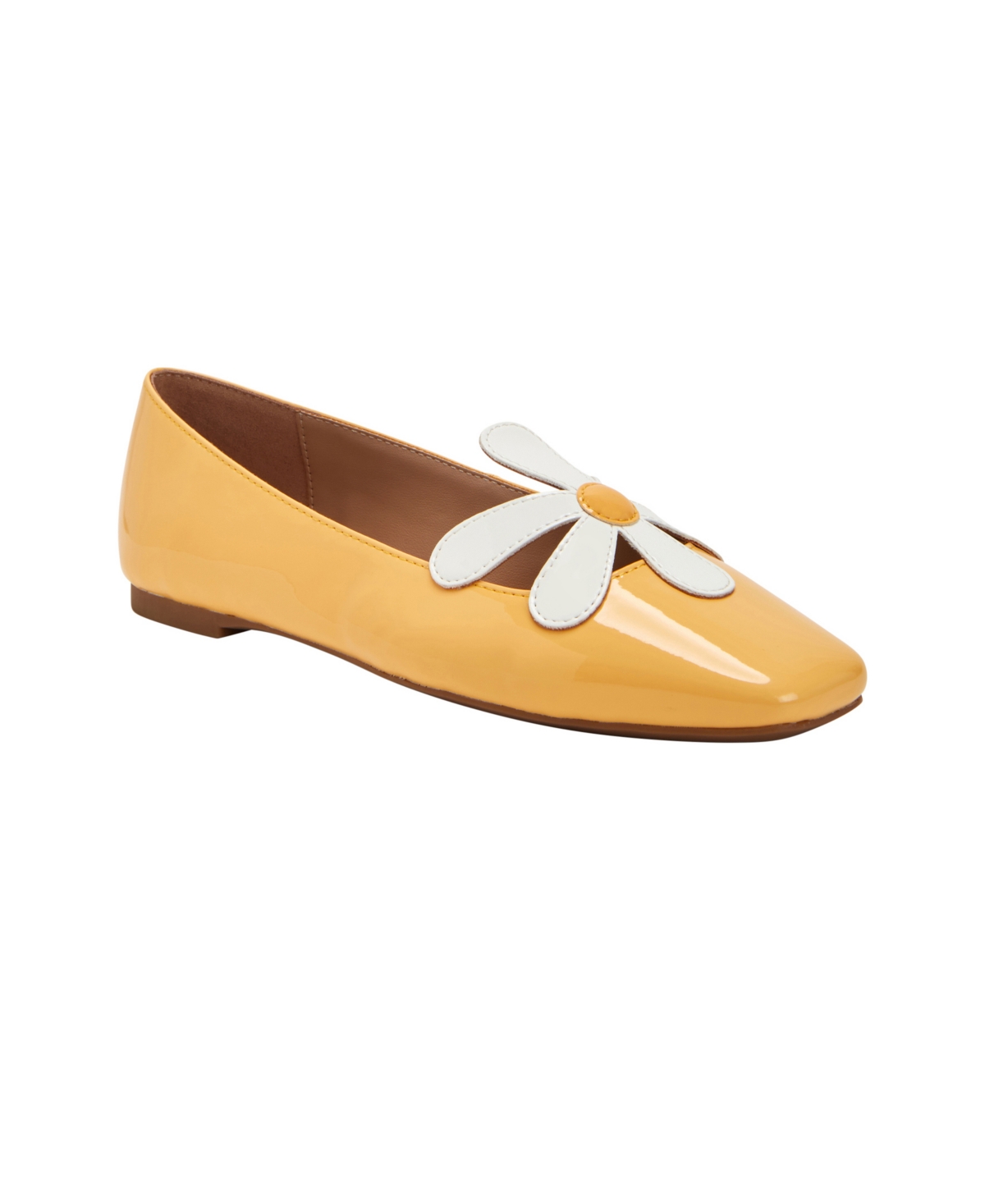 Shop Katy Perry Women's The Evie Daisy Slip-on Flats In Pineapple