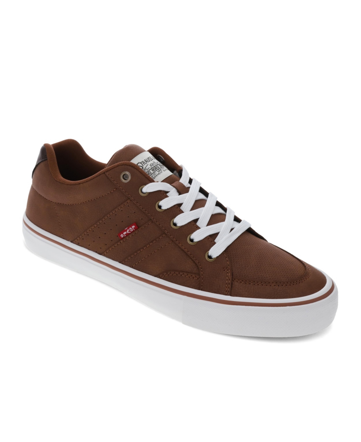 Shop Levi's Men's Avery Fashion Athletic Comfort Sneakers In Tan,brown