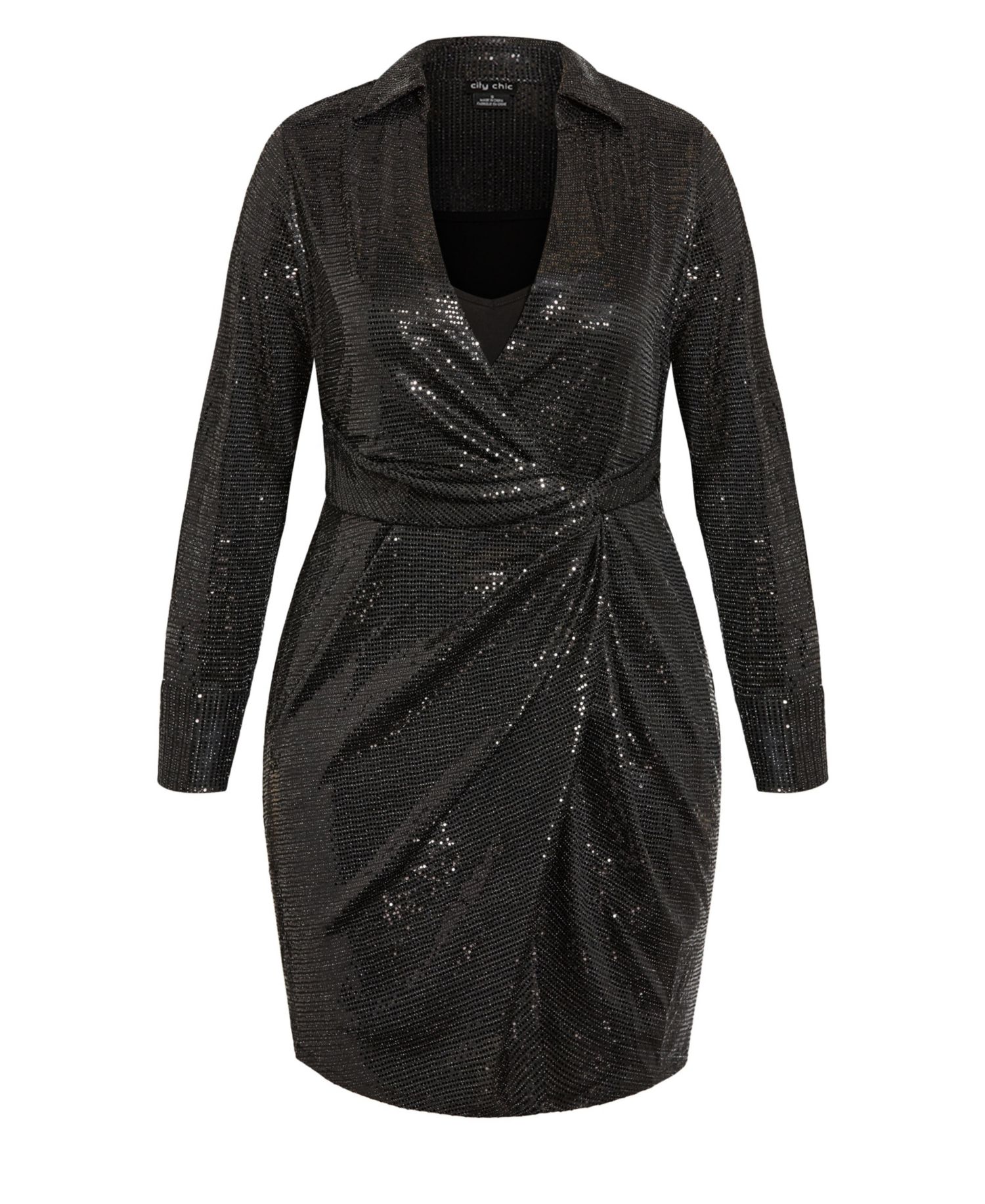 Women's Sequin Glow Dress