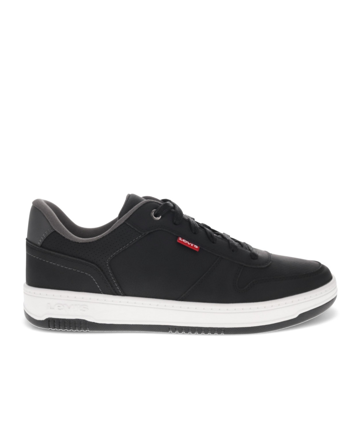 Levi's Men's Drive Low Top Cbl Fashion Athletic Lace Up Sneakers - Charcoal