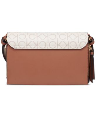 Calvin Klein Millie Double Zip Crossbody Bag - Macy's