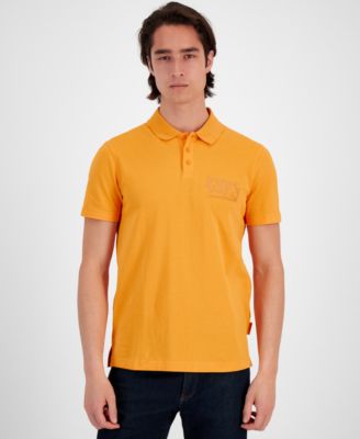 A|X Armani Exchange - Men's Short Sleeve Broken Logo Polo Shirt