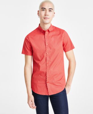 Armani jeans short sleeve shirt best sale