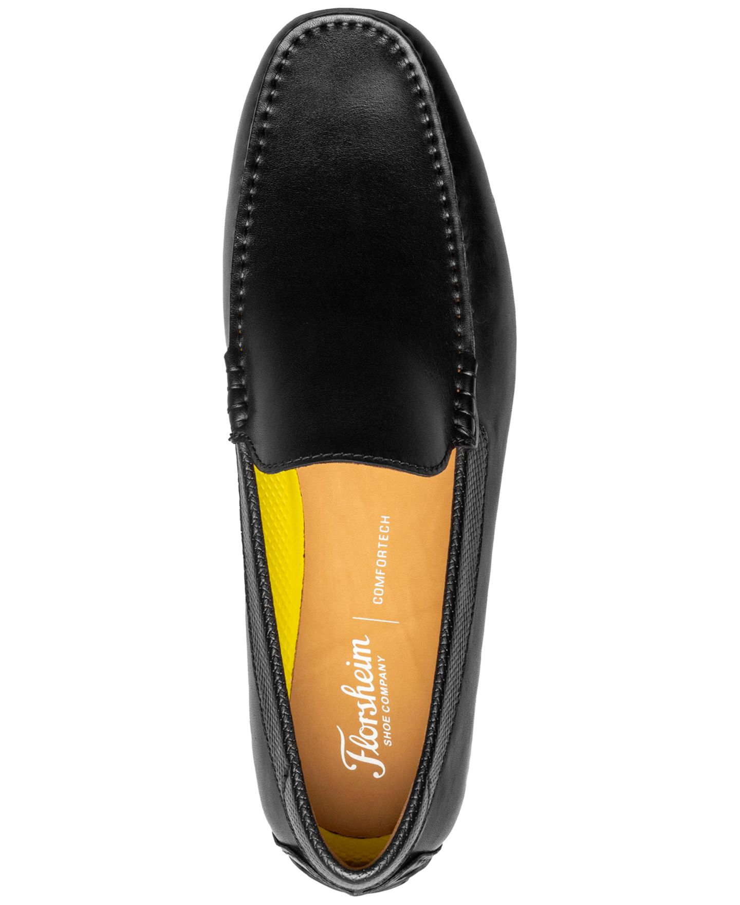 Мужские слипоны для вождения Florsheim Motor Venetian, цвет: Чёрный — фото 6