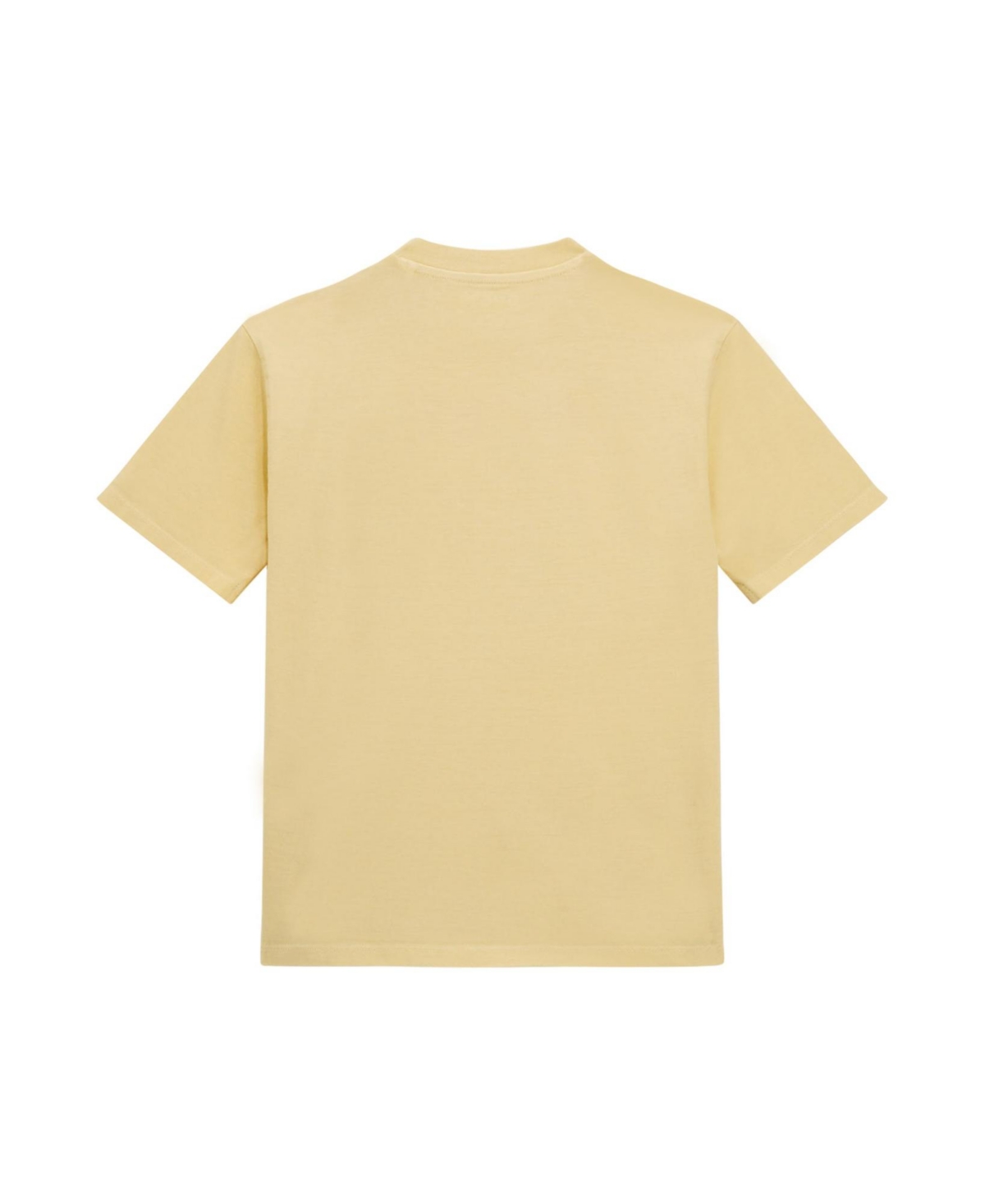Shop Guess Big Girl Dye Short Sleeve T-shirt In Marigoldyellow