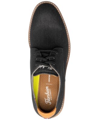 Men's Vibe Canvas Lace-Up Plain Toe Oxford Shoes