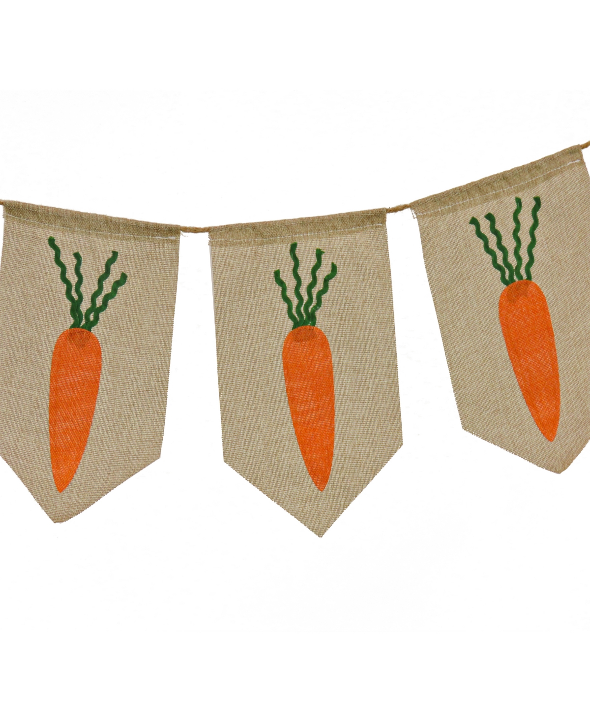 National Tree Company Carrots Easter Banner