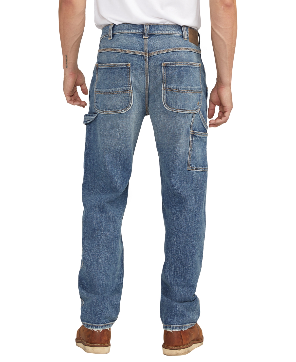 Silver Jeans Co. Men's Relaxed Fit Painter Jeans