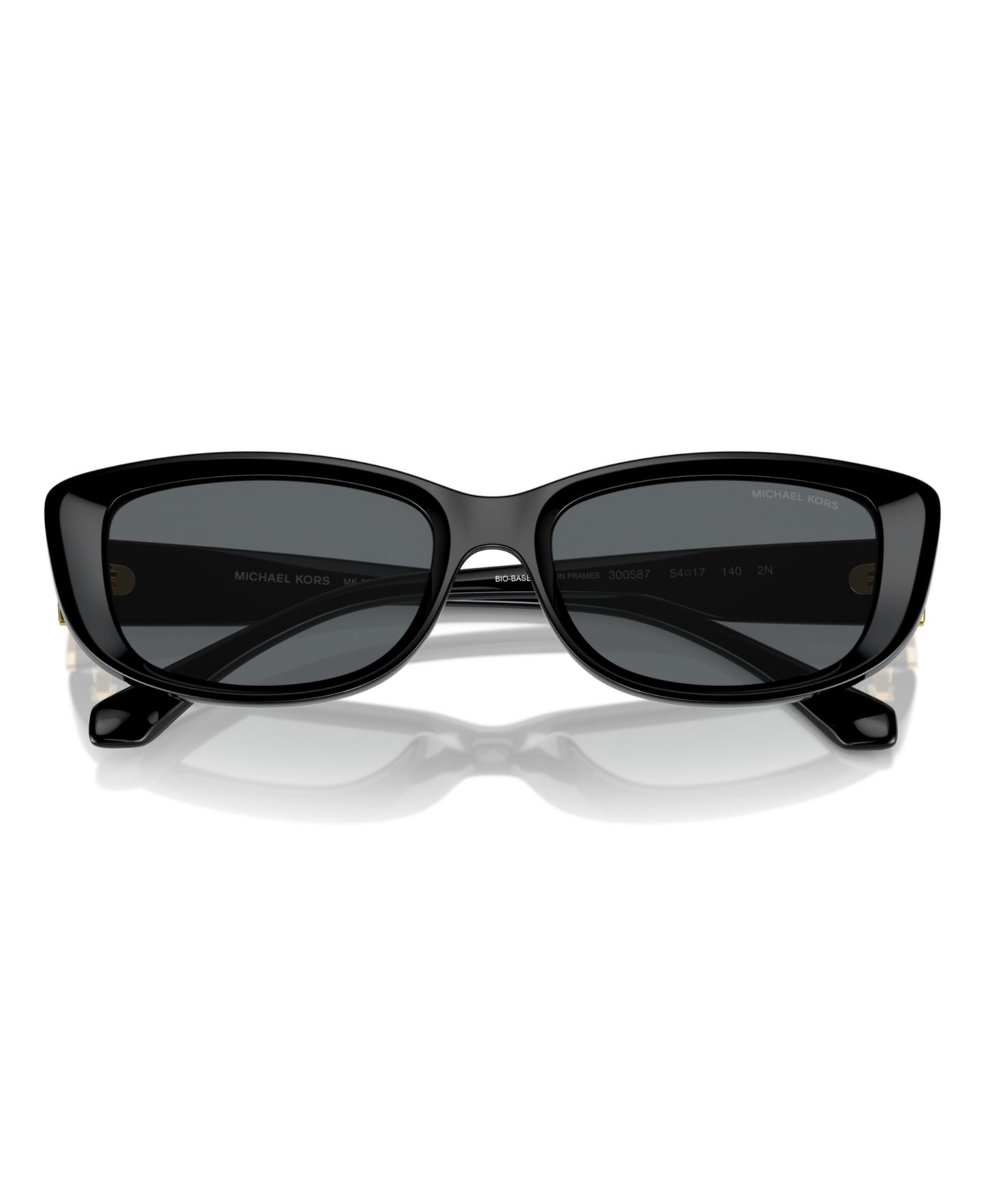 Женские солнцезащитные очки Michael Kors Sunglasses, MK2210U, цвет: Чёрный — фото 2
