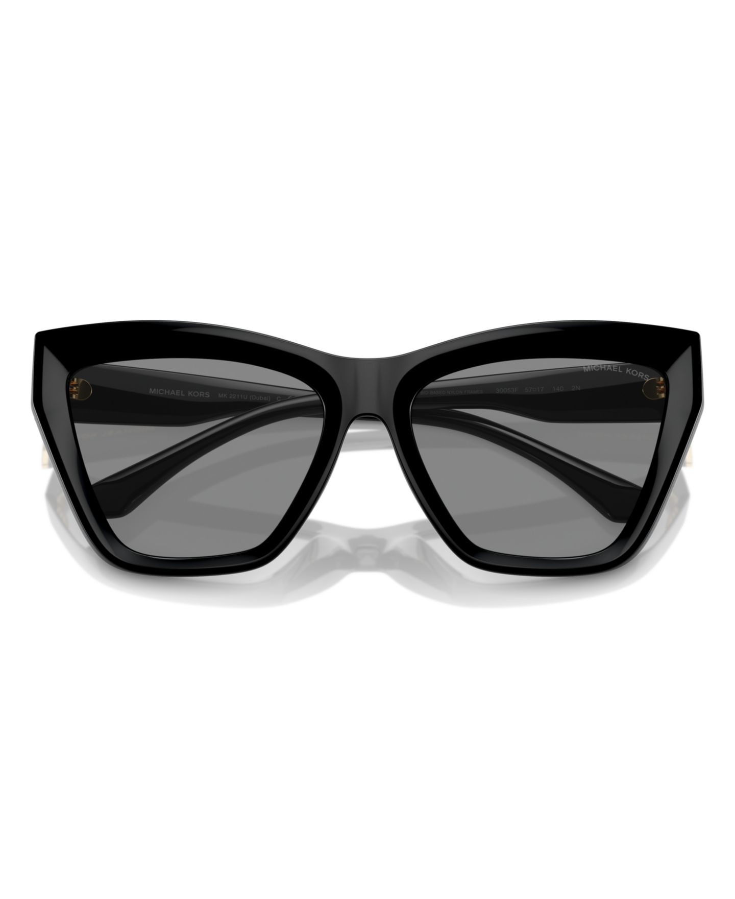 Женские солнцезащитные очки Michael Kors Sunglasses, MK2211U, цвет: Чёрный — фото 5