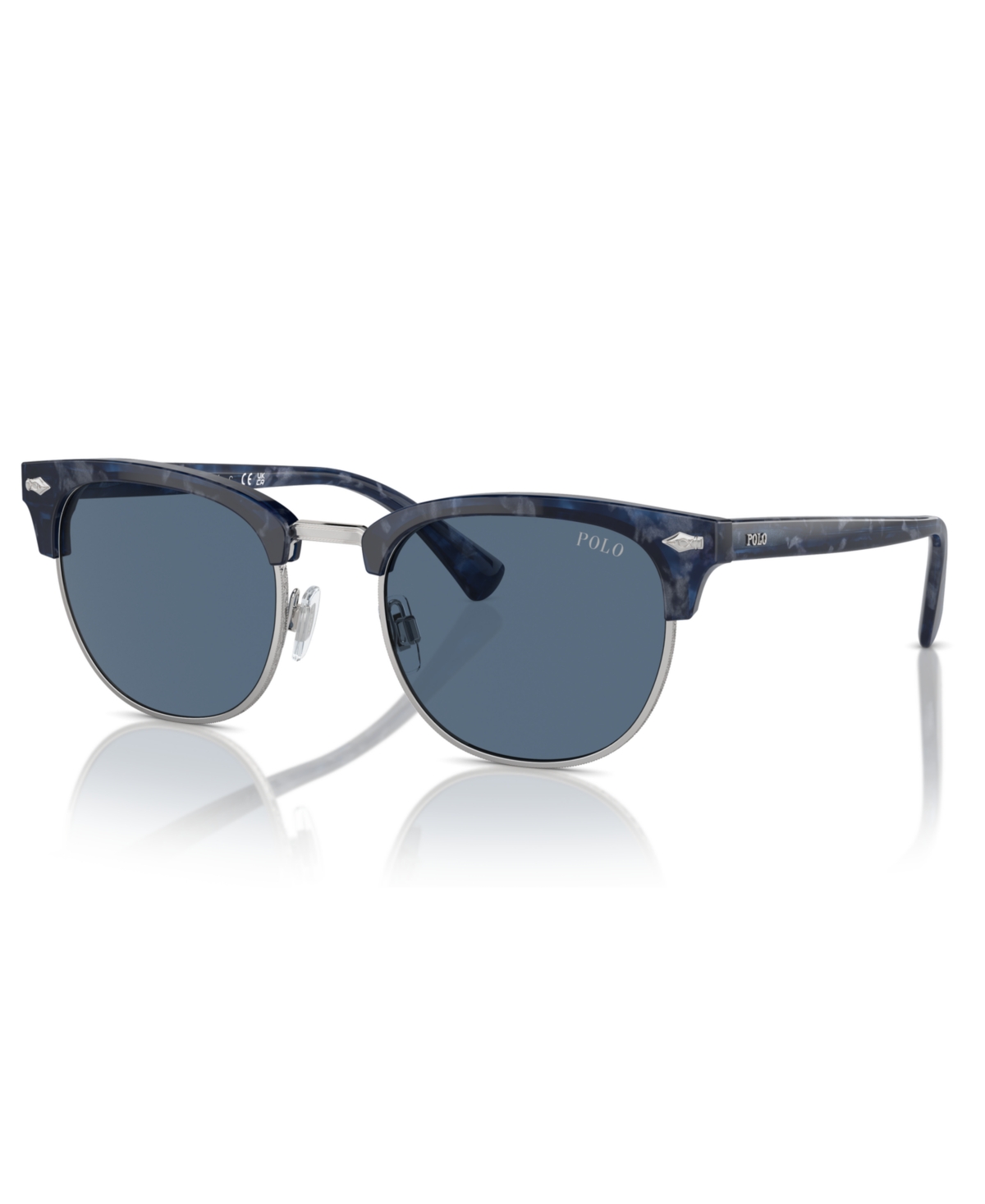 Polo Ralph Lauren Men's Sunglasses, Ph4217 In Shiny Blue Havana