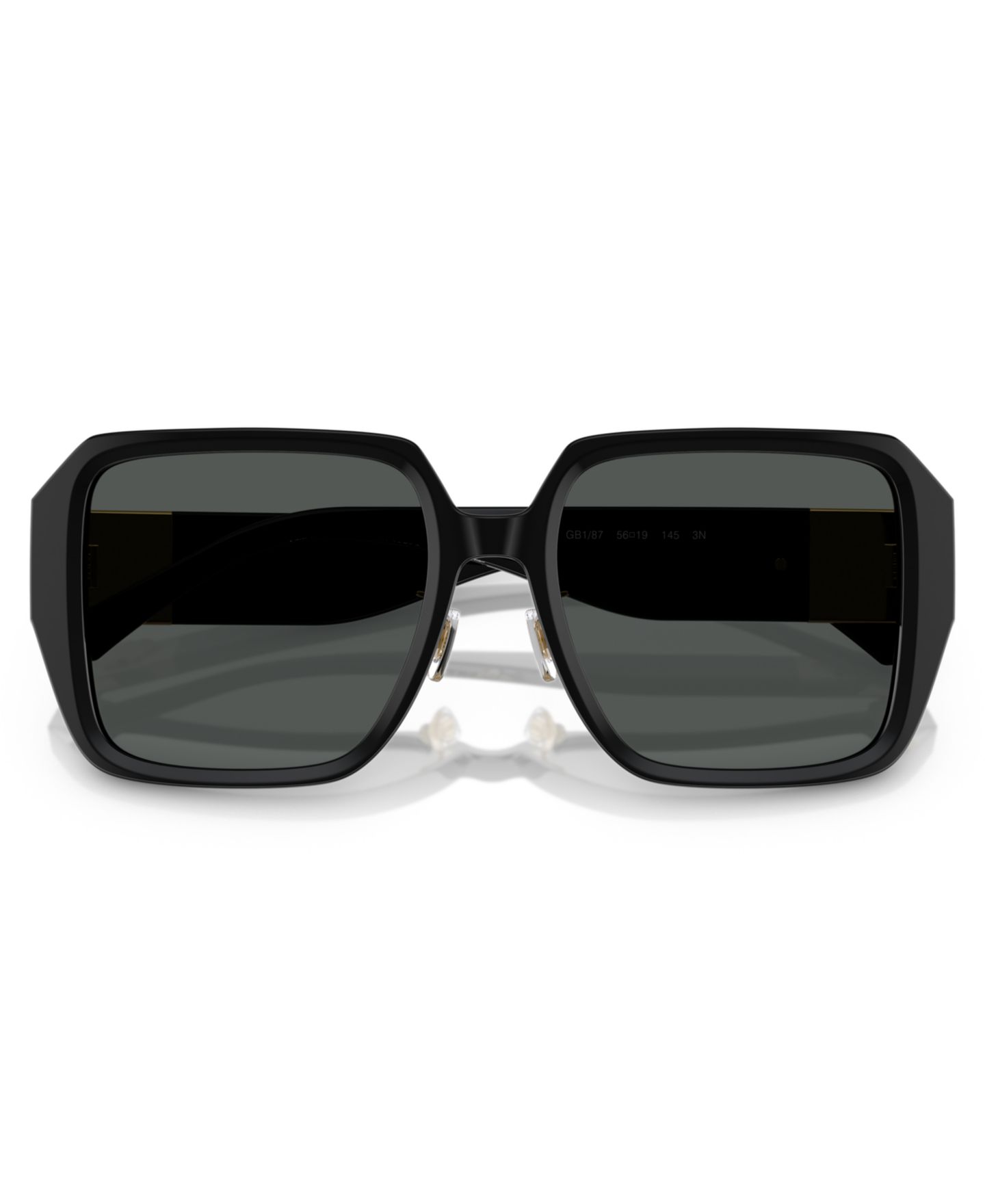 Женские солнцезащитные очки Versace Sunglasses, Ve4472D, цвет: Чёрный — фото 5