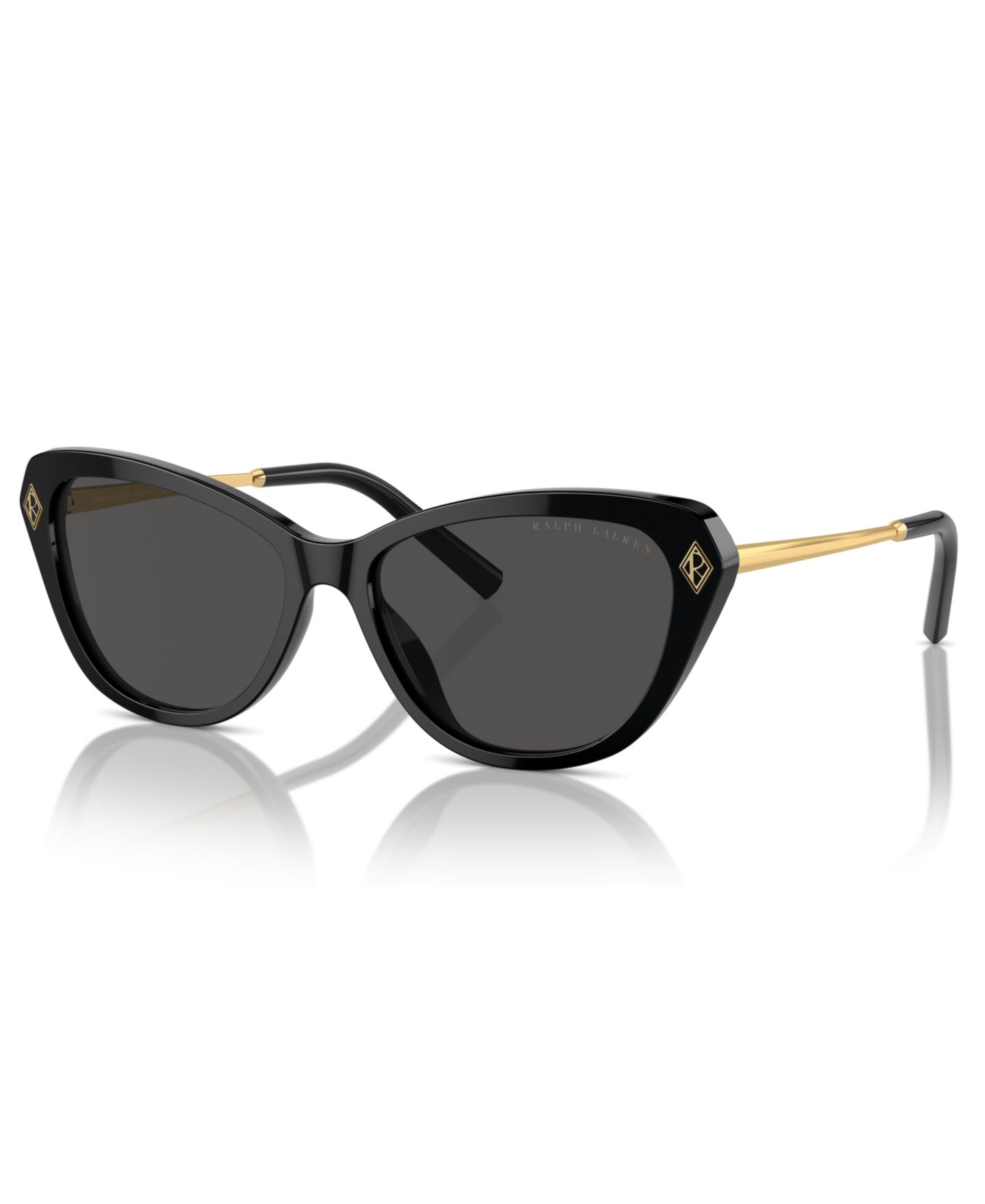 Женские солнцезащитные очки Ralph Lauren Sunglasses, The Ella Rl8224U, цвет: Чёрный — фото 1