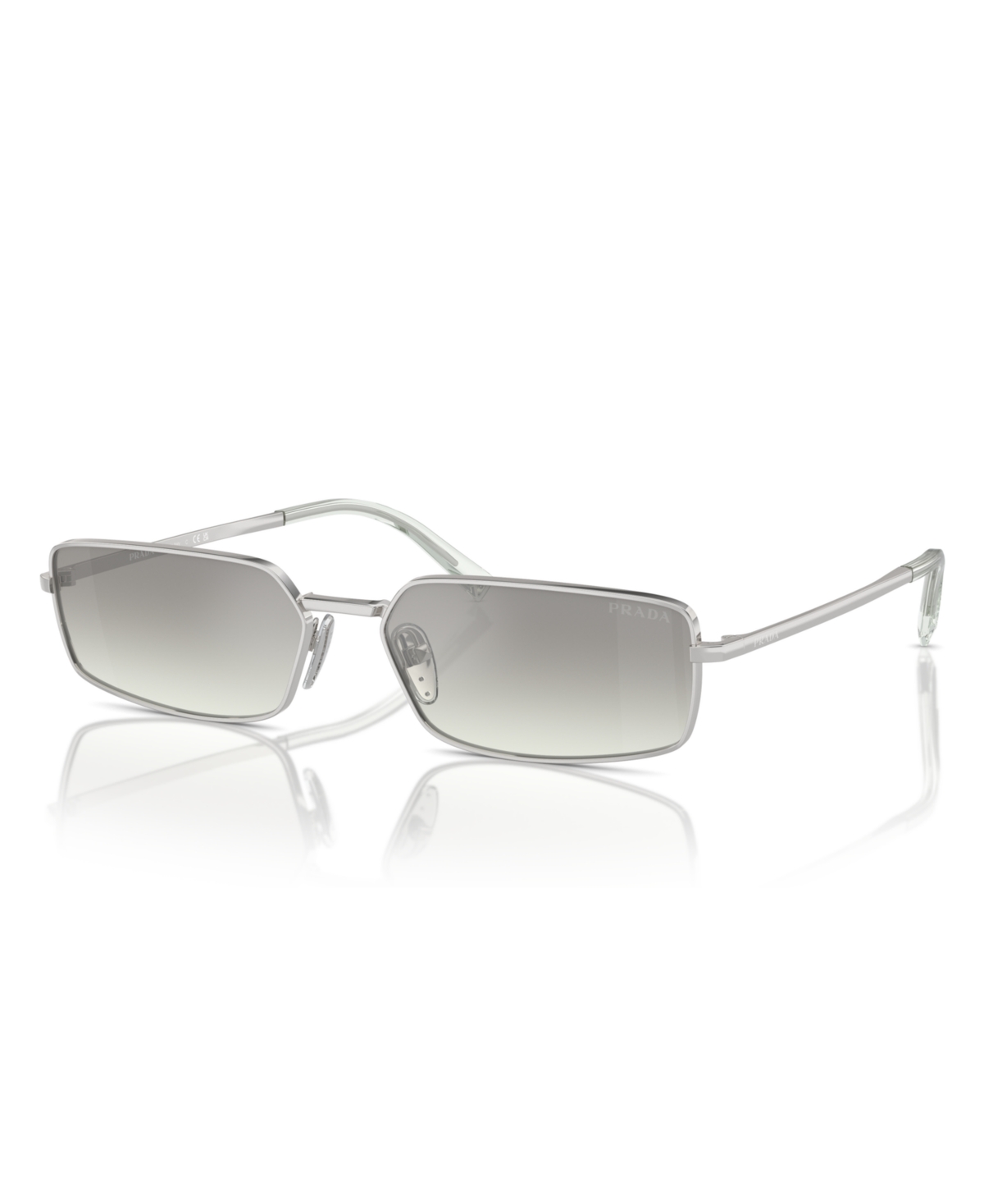 Shop Prada Women's Sunglasses, Pr A60s In Silver