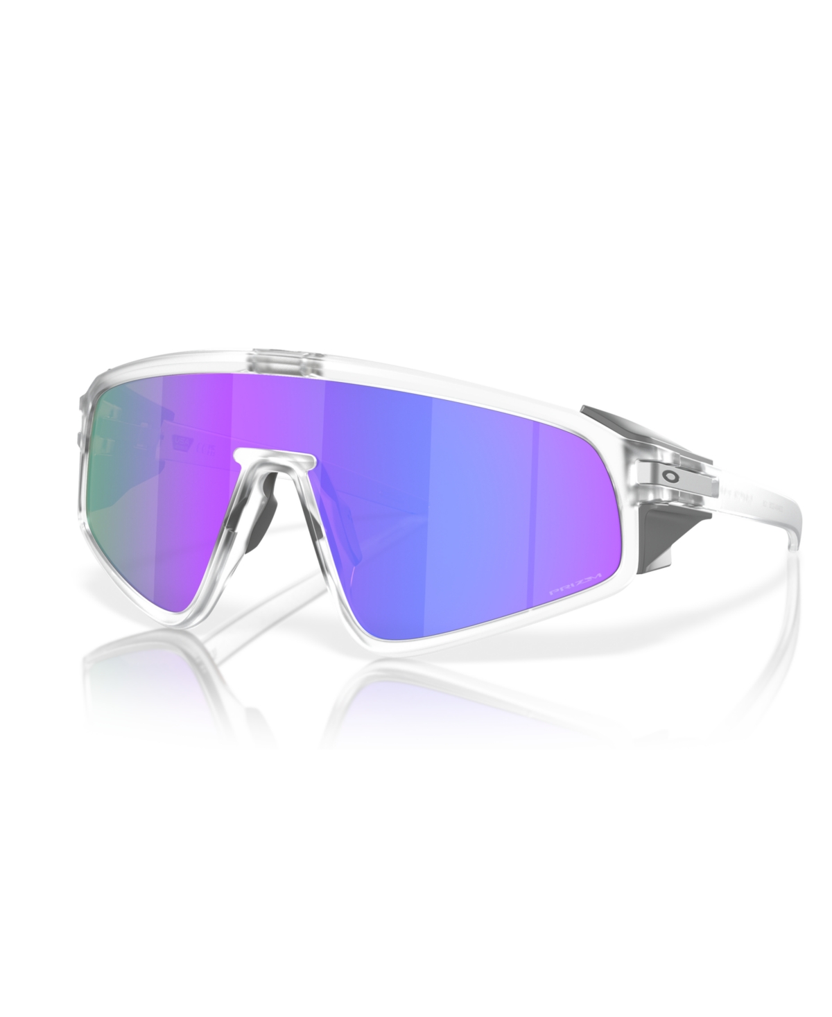 Shop Oakley Unisex Sunglasses, Latch Panel Oo9404 In Violet
