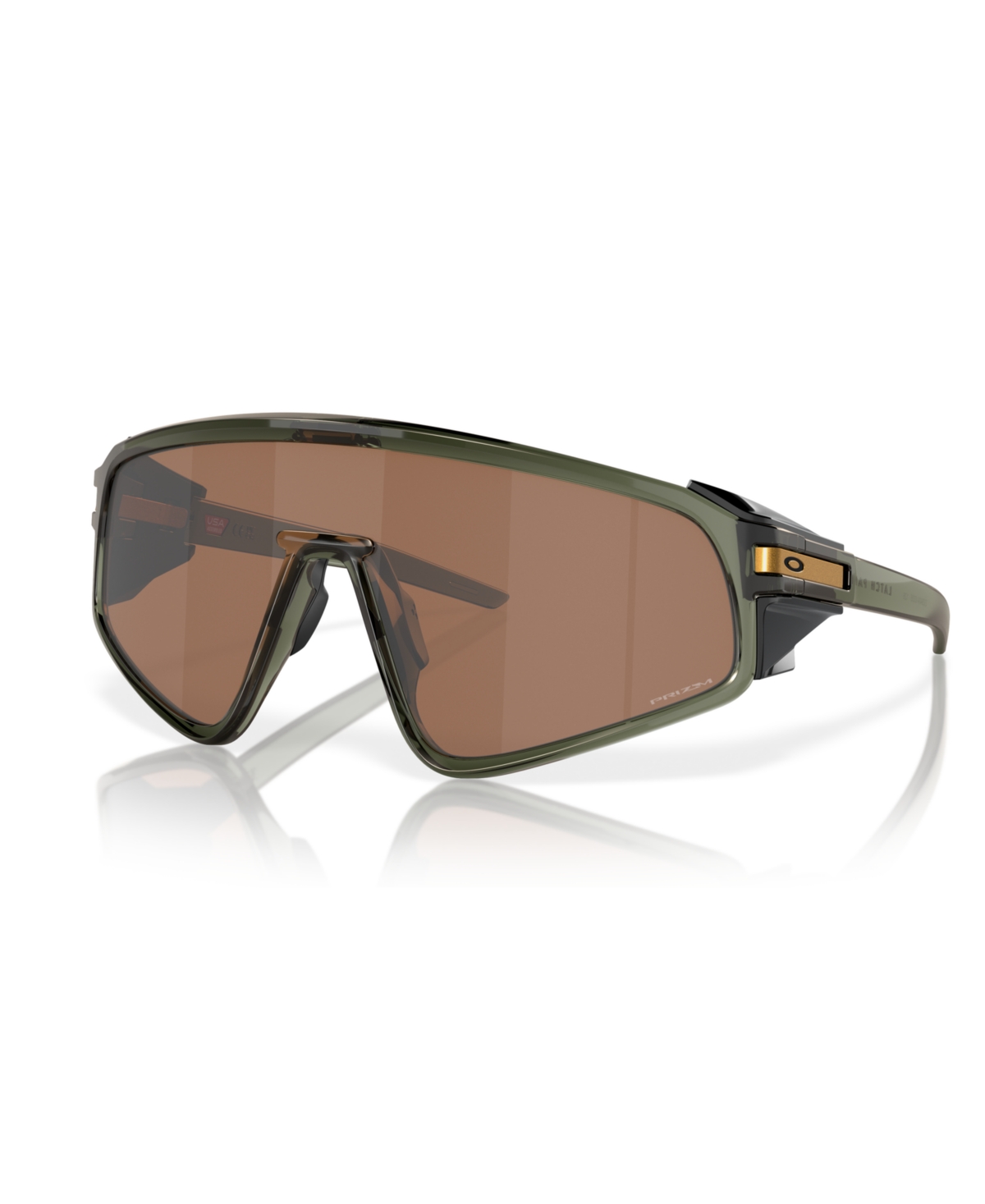 Shop Oakley Unisex Sunglasses, Latch Panel Oo9404 In Olive