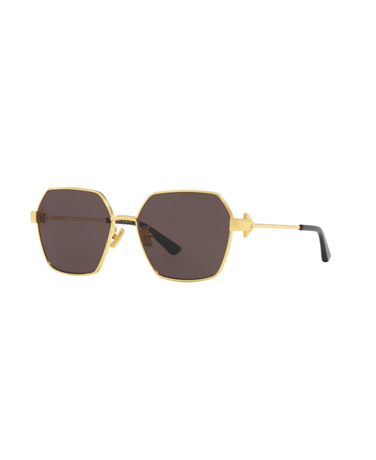 Shop Bottega Veneta Women's Sunglasses, Bv1224s 6j000406 In Gold