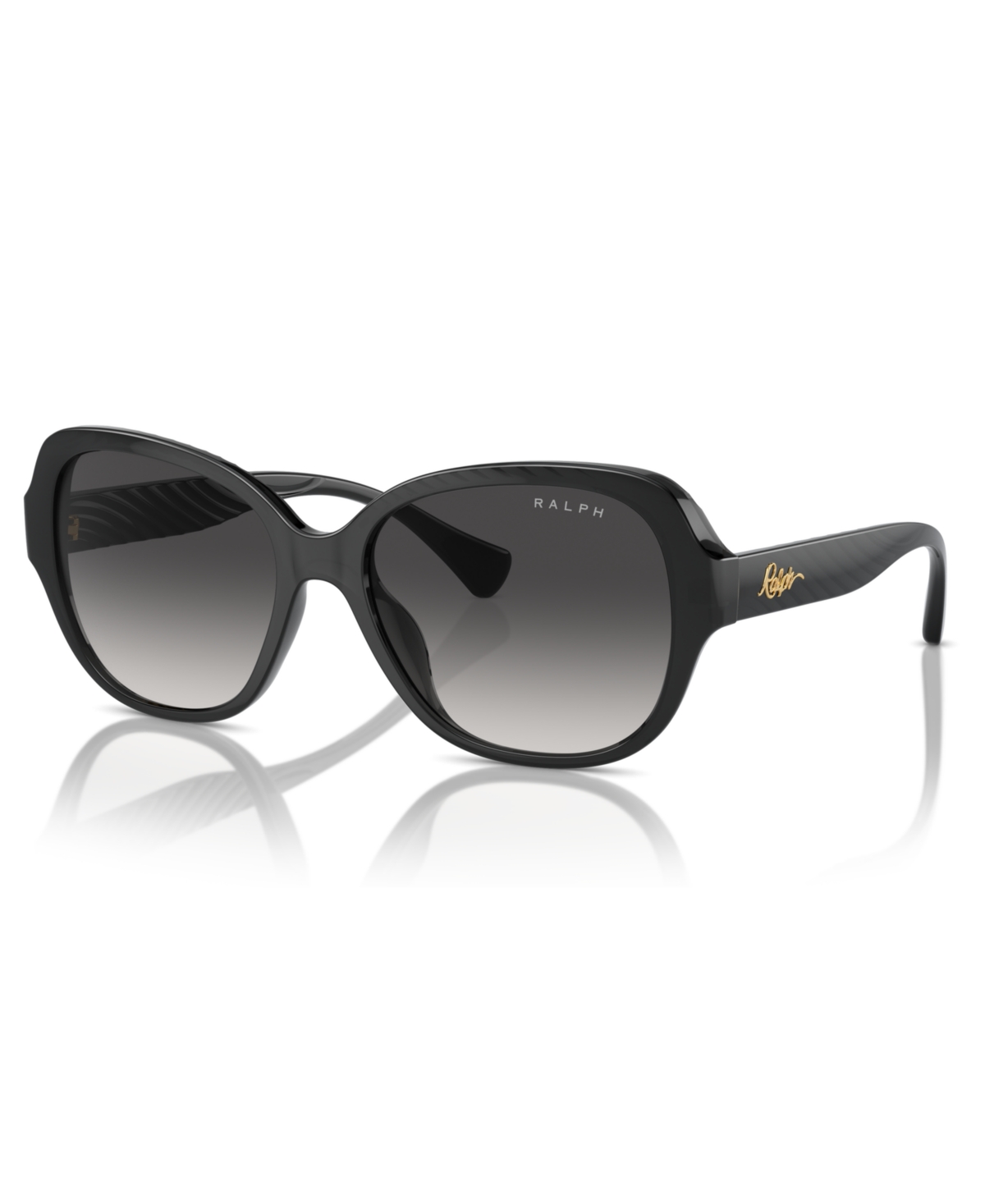 Ralph By Ralph Lauren Women's Sunglasses, Ra5316u In Shiny Transparent Black
