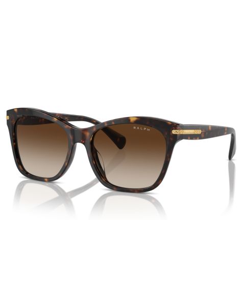 Женские солнцезащитные очки Ralph by Ralph Lauren Sunglasses, Ra5310U, цвет: Блестящий тёмный гавана