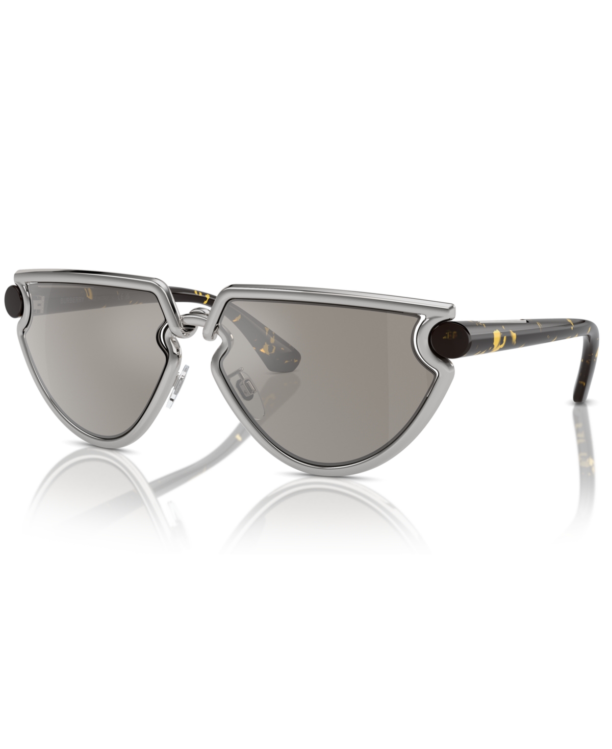 Burberry Woman Sunglasses Be3152 In Silver