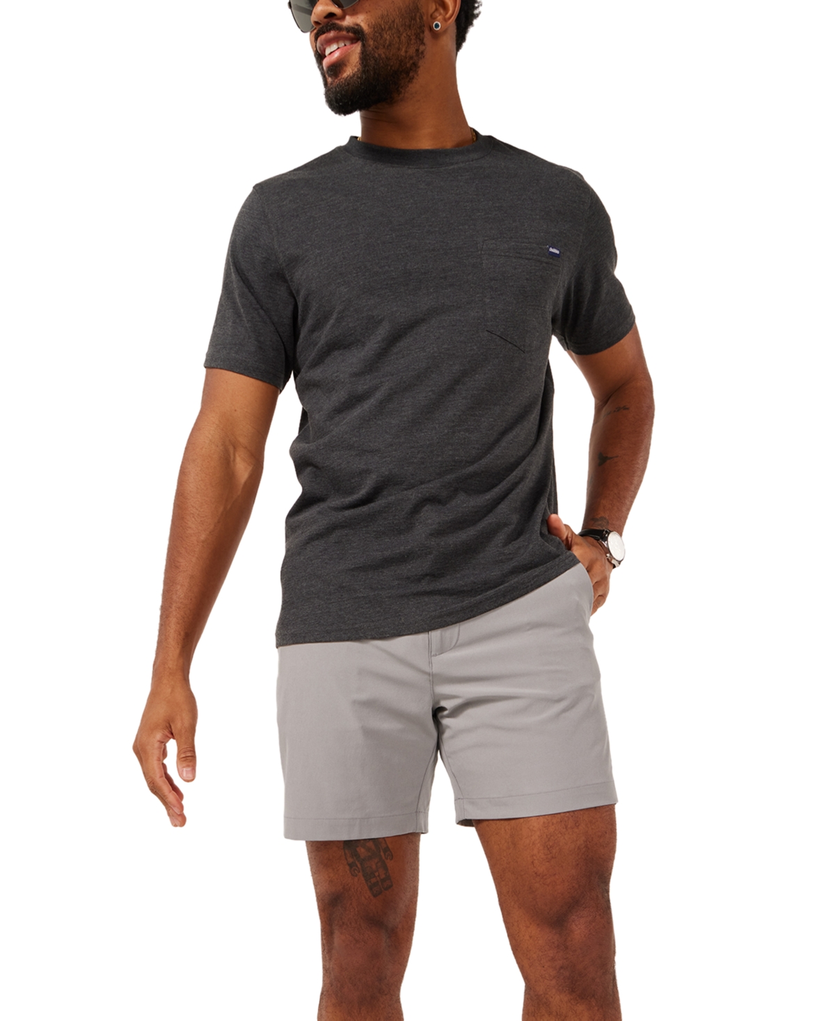 Chubbies Men's Everyday Performance Wrinkle Resistant Short 6" In Medium Gre