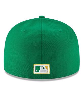 Men's Green Oakland Athletics Cooperstown Collection Wool 59FIFTY Fitted Hat