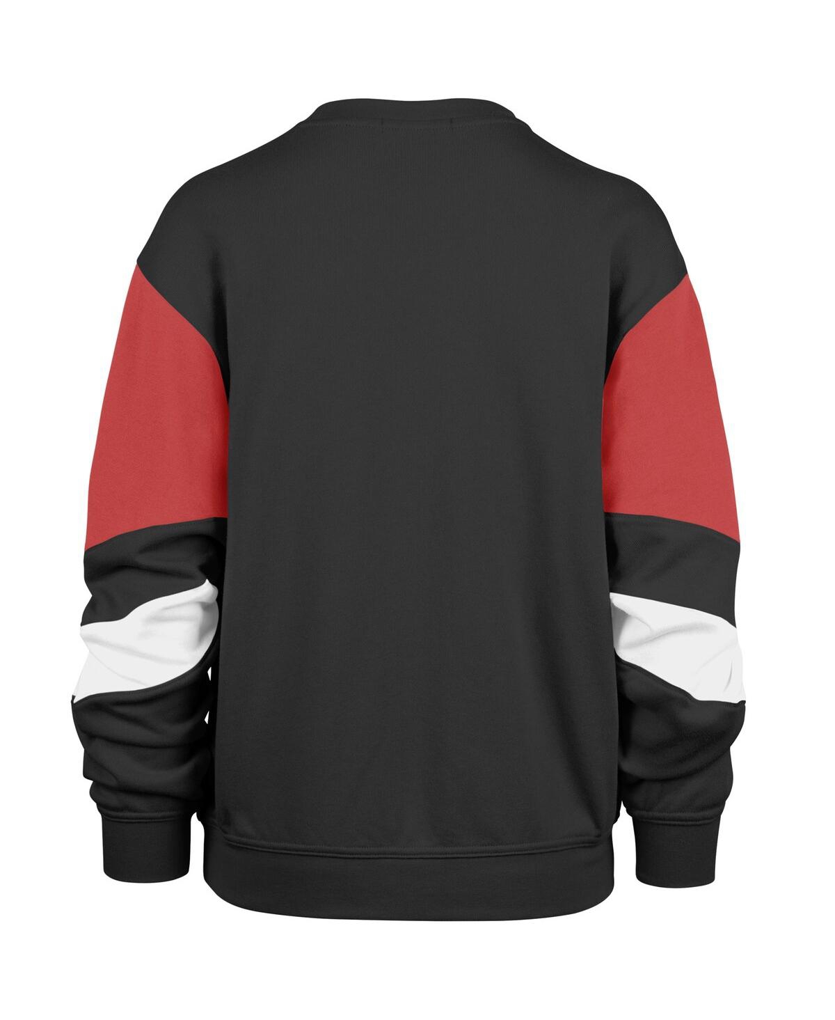 Shop 47 Brand Women's ' Black Portland Trail Blazers 2023/24 City Edition Nova Crew Sweatshirt
