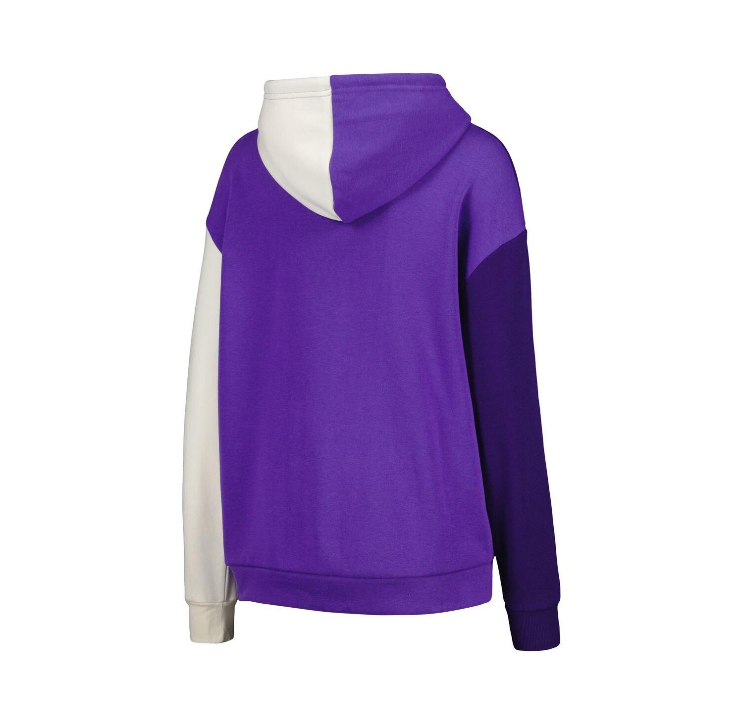 Women's Purple LSU Tigers Hall of Fame Colorblock Pullover Hoodie