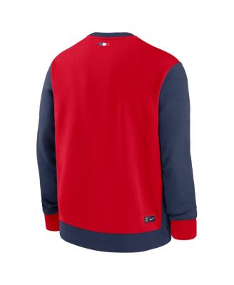 Men's Red Paris Saint-Germain 2023/24 Standard Issue Travel Performance Pullover Sweatshirt