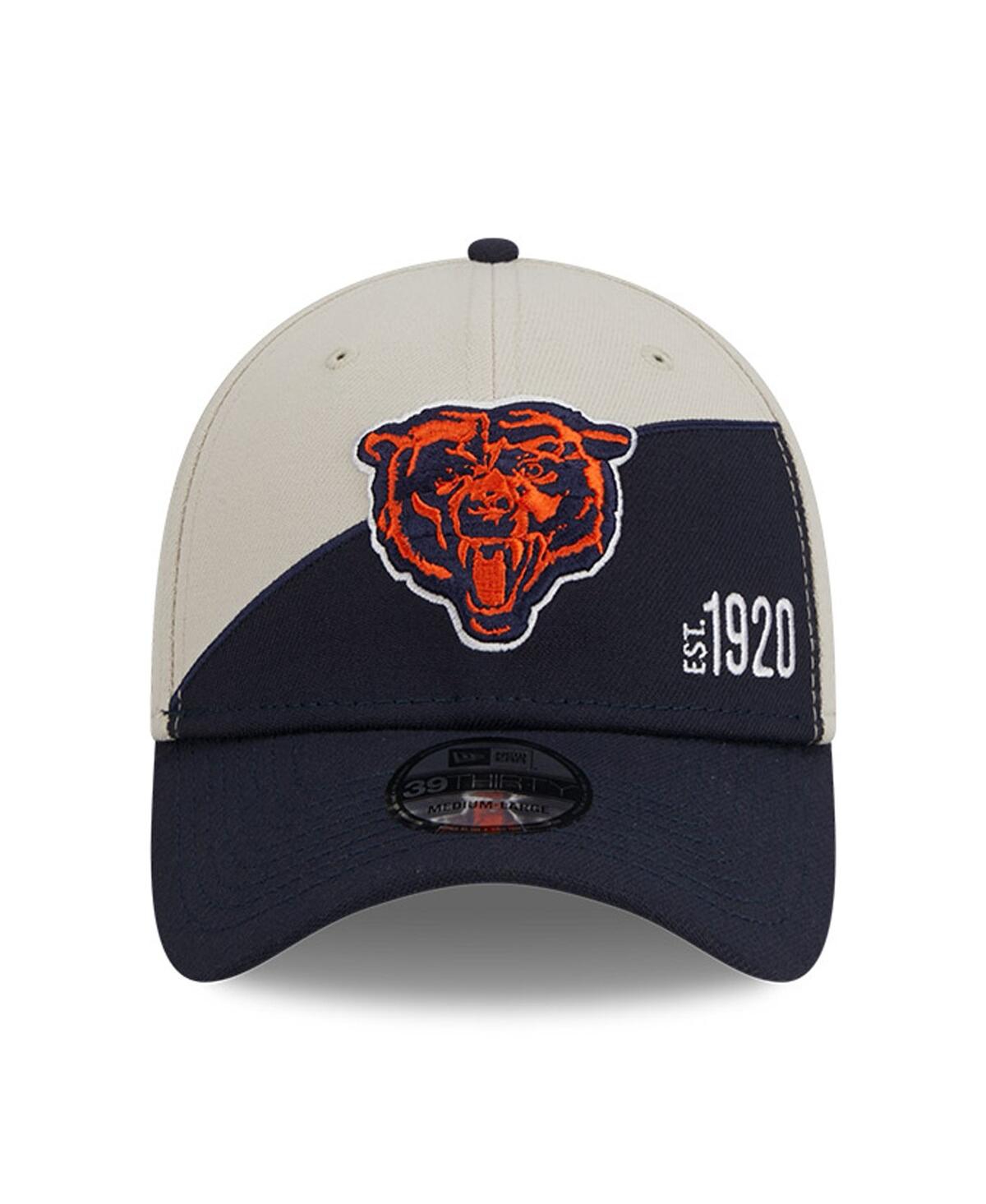 Men's New Era Navy Chicago Bears 2023 Sideline Historic 39THIRTY Flex Hat - Navy