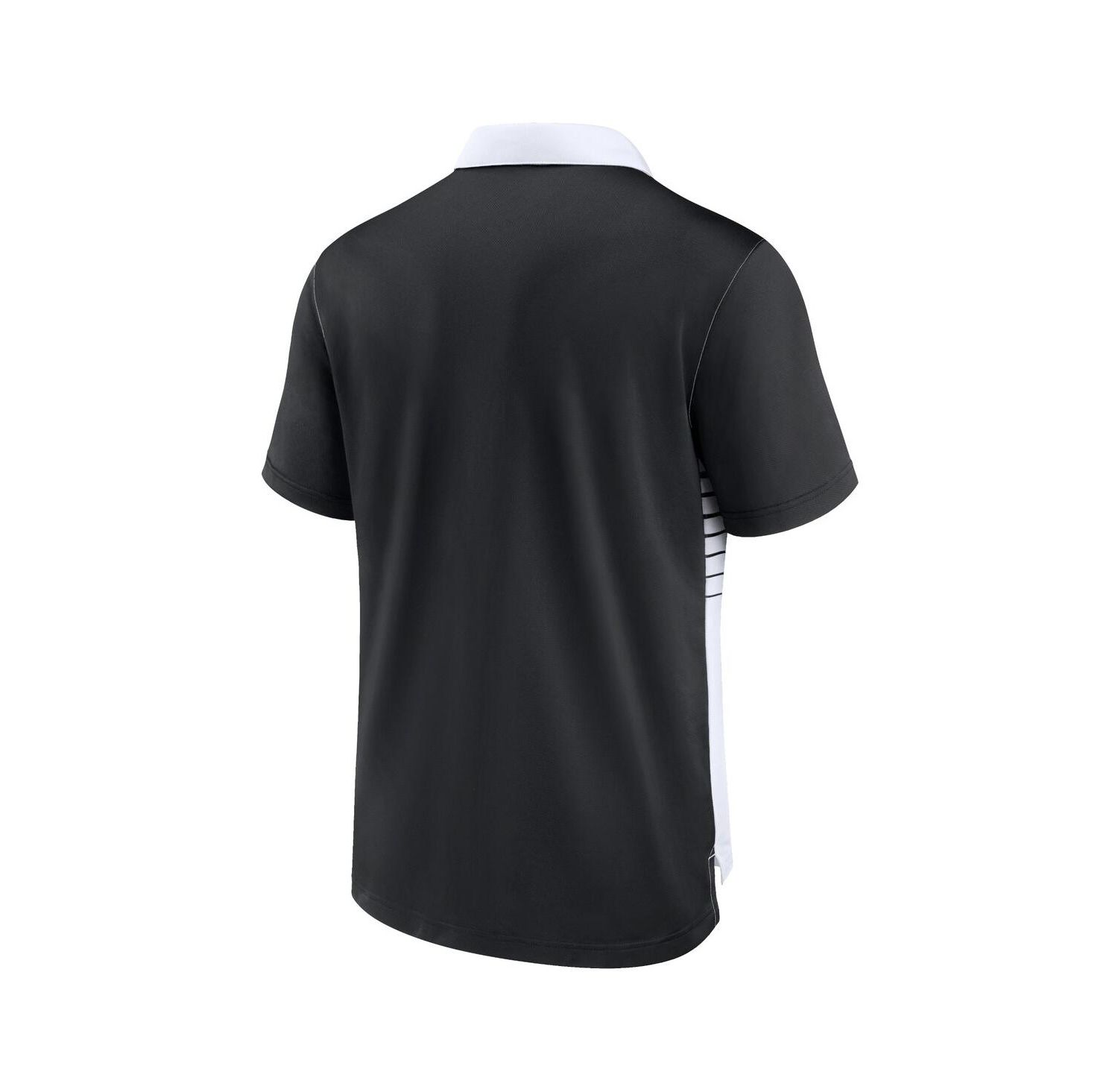 Men's Black, White Pittsburgh Steelers Fashion Performance Polo Shirt