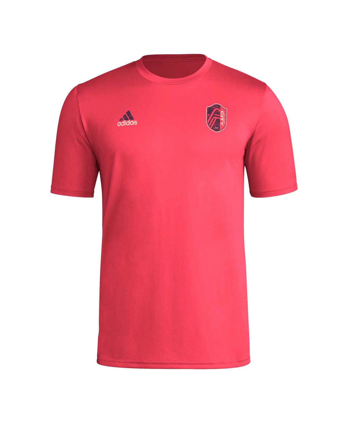 Men's adidasSt. Louis City Sc Local Stoic T-shirt - Red