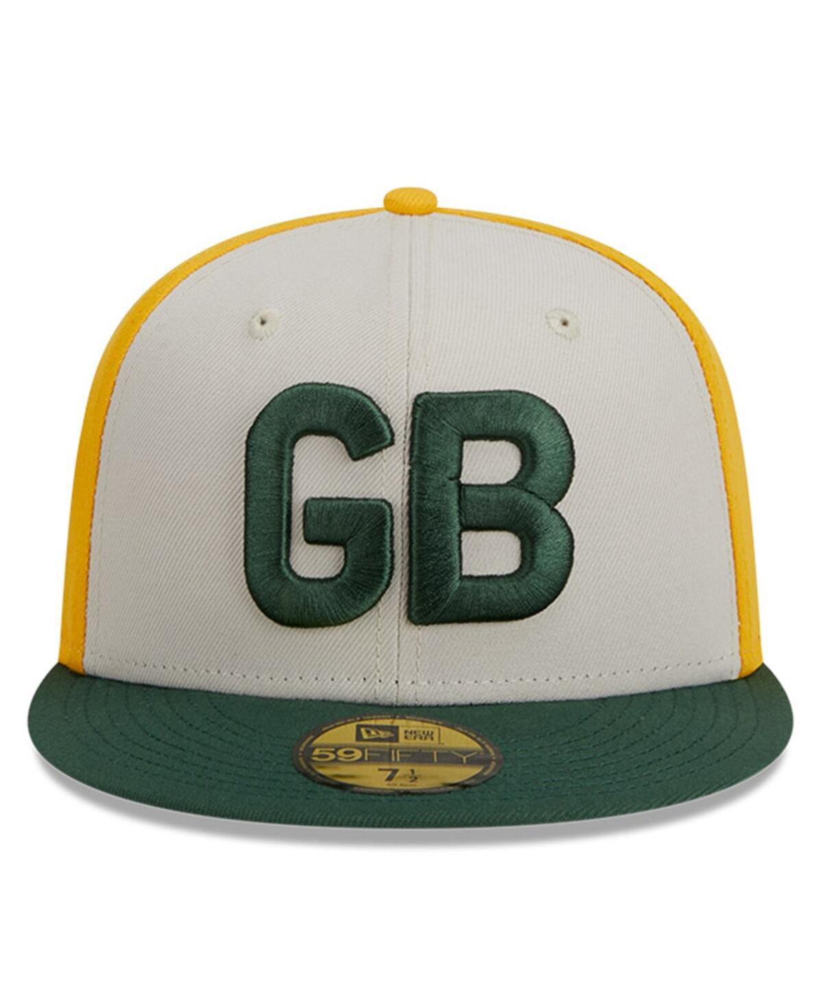 Men's New Era Green Green Bay Packers 2023 Sideline Historic 59FIFTY Fitted Hat - Green