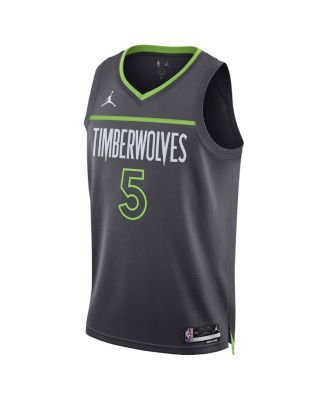 Men's and Women's Anthony Edwards Charcoal Minnesota Timberwolves Swingman Jersey - Statement Edition