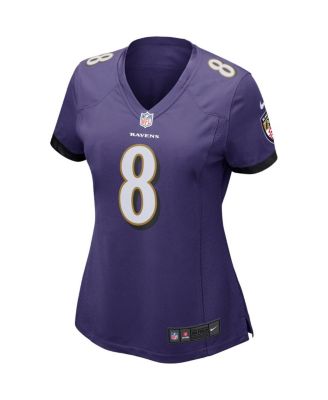Women's Lamar Jackson Purple Baltimore Ravens Game Jersey