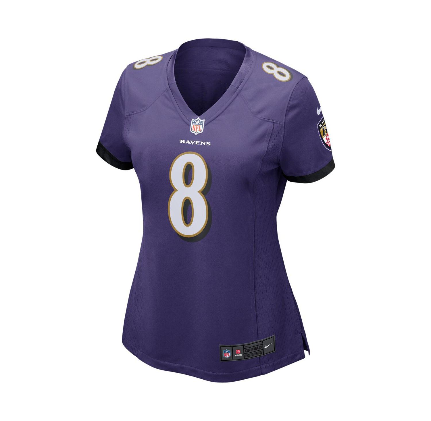 Women's Lamar Jackson Purple Baltimore Ravens Game Jersey