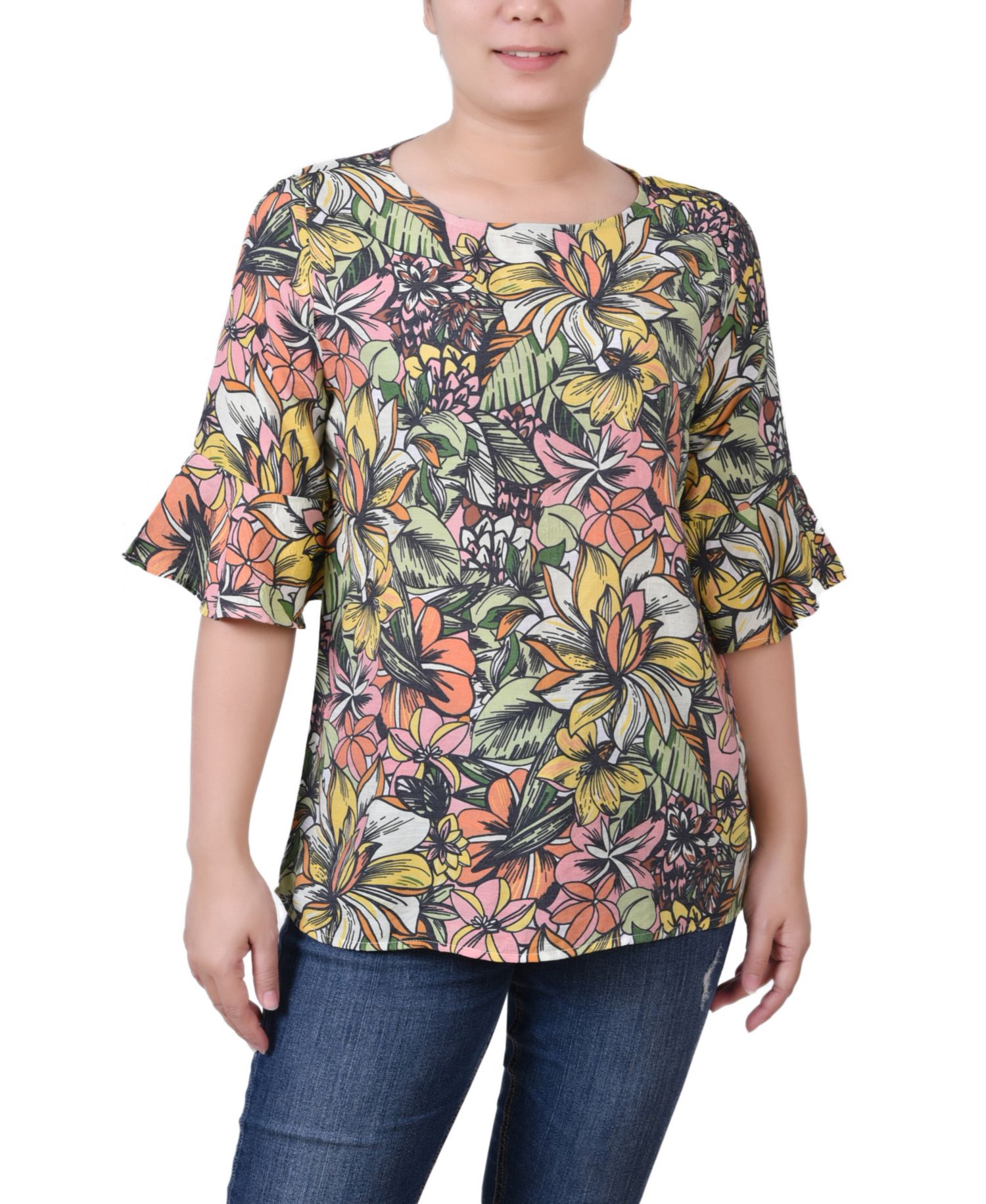 Women's Bell Sleeve Blouse