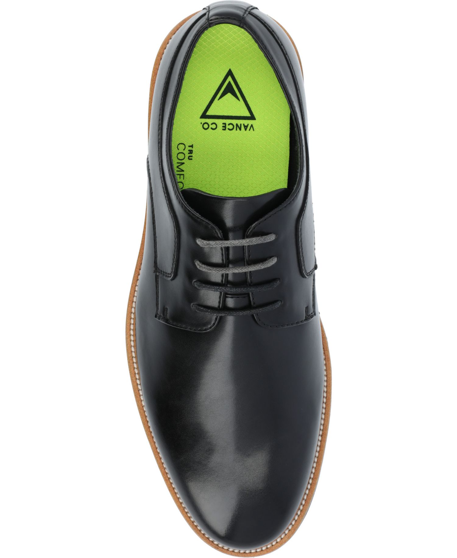 Men's William Tru Comfort Foam Plain Toe Lace-Up Derby Shoes