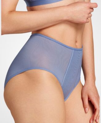 Women's High Waist Stretch Power Mesh Tummy Flattening Brief