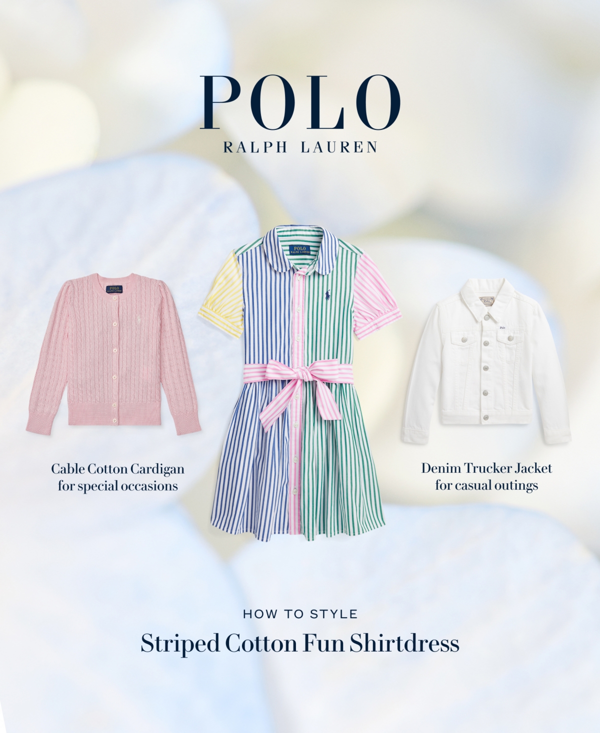 Polo Ralph Lauren Toddler And Little Girls Denim Trucker Jacket In Poe Wash V2