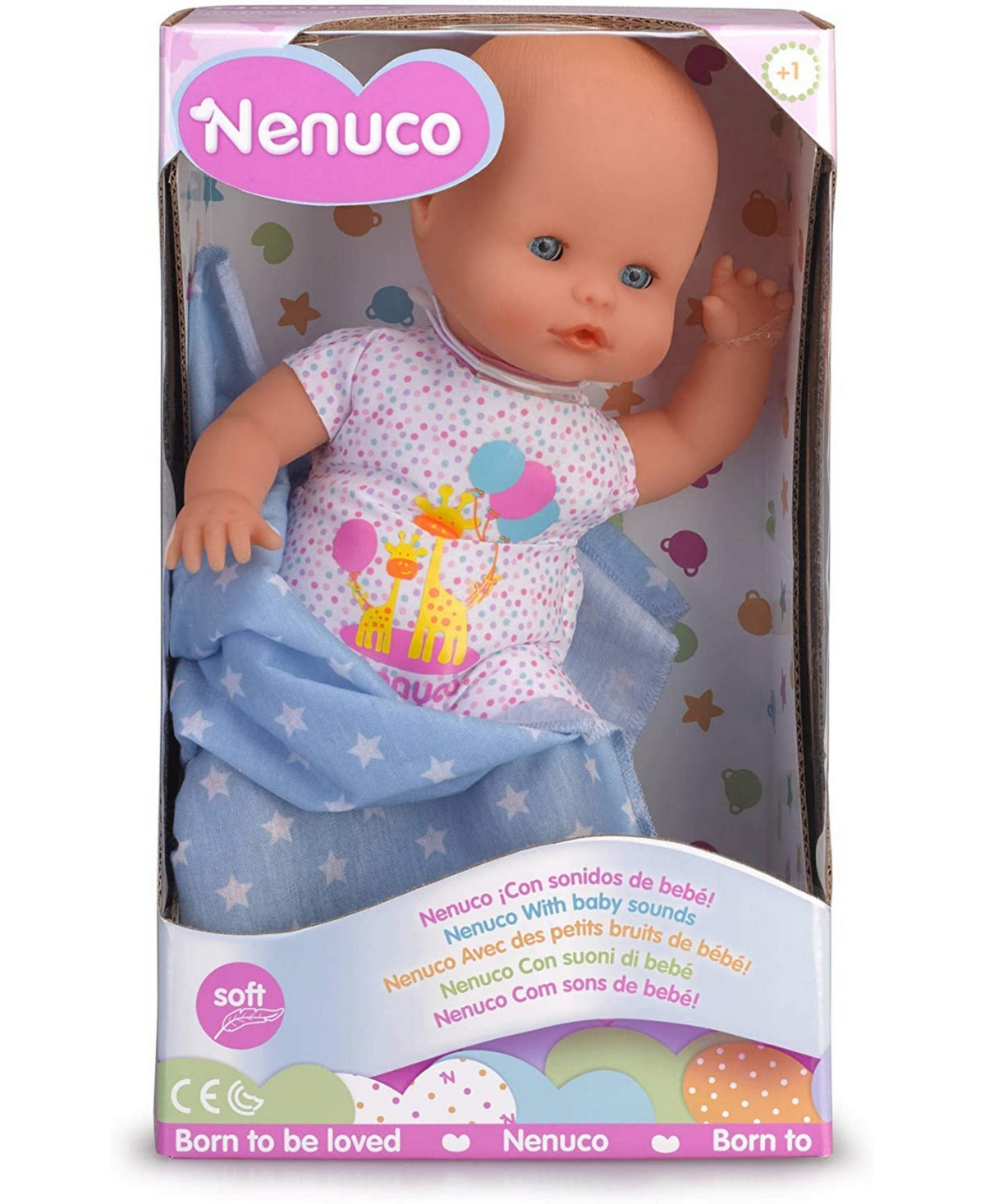 Nenuco New Born Doll With Sounds Refresh In Multicolor